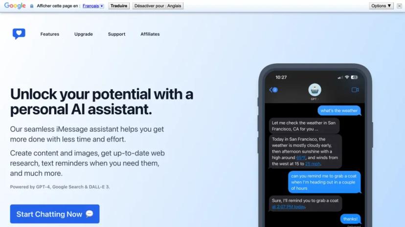 Screenshot of Unleash Your Potential with a Personal AI Assistant