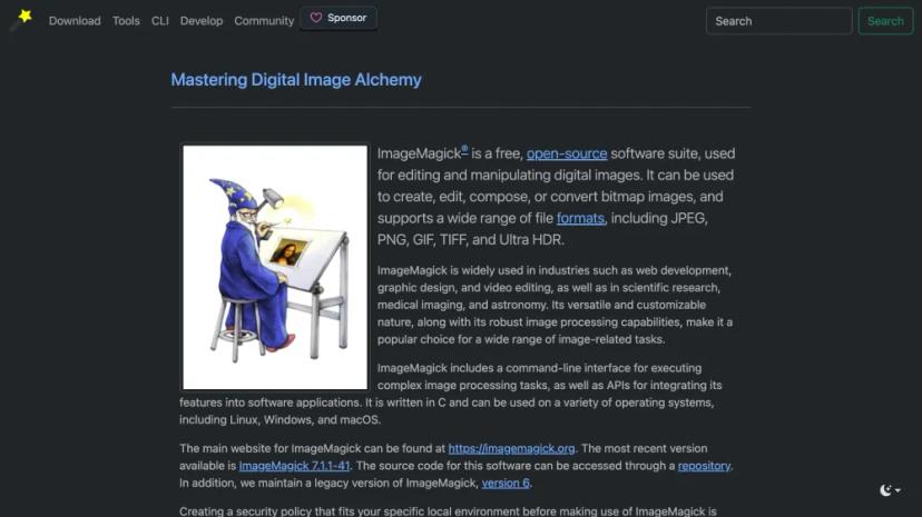 Screenshot of Free Image Editing and Manipulation Software Powered by AI