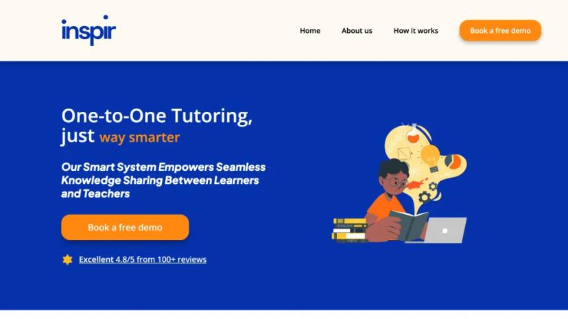 Screenshot of Seamless One-to-One Tutoring with AI-Integrated Smart System