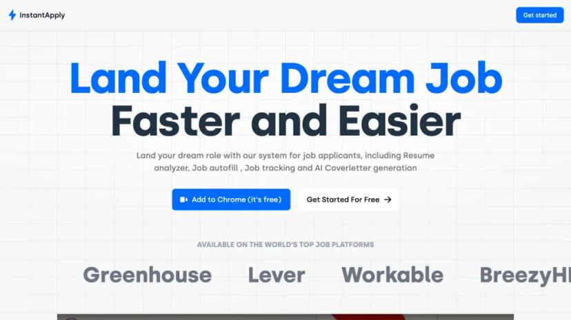 Screenshot of Land Your Dream Job Faster and Easier