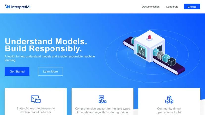Screenshot of Understand Models and Enable Responsible Machine Learning with InterpretML