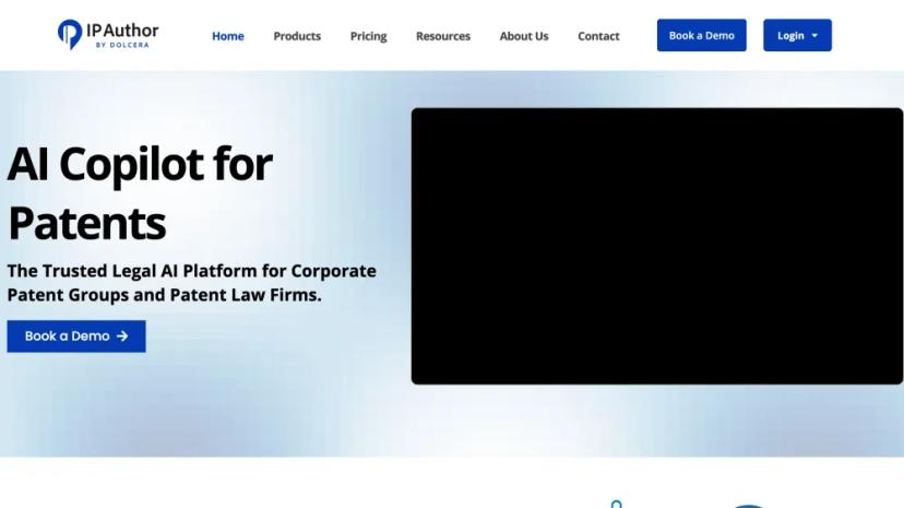 Screenshot of The Trusted Legal AI Platform for Corporate Patent Groups and Patent Law Firms