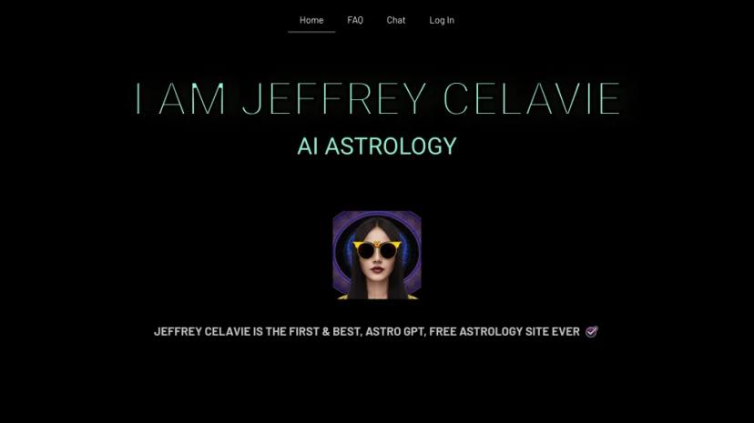 Screenshot of AI-Enhanced Astrology Service