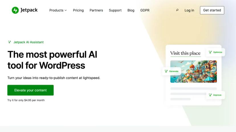 Screenshot of AI Content Creation for WordPress