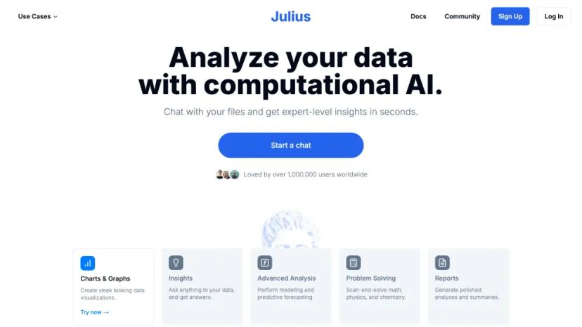 Screenshot of Empower Your Data Analysis with Computational AI