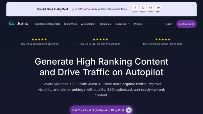 Screenshot of AI SEO Content Assistant