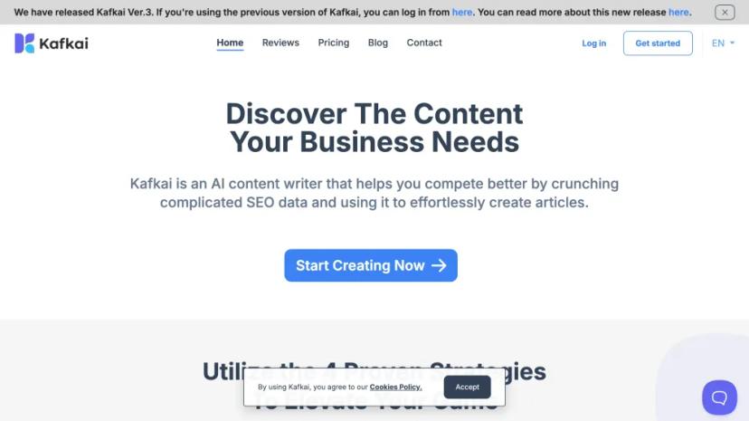 Screenshot of AI Content Generator for SEO-Driven Content