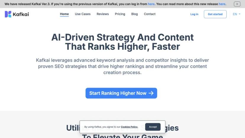 Screenshot of AI-Driven SEO Content Generation Tool