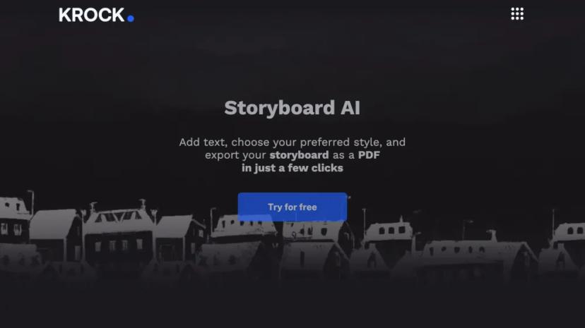 Screenshot of Generate Storyboards Automatically with Storyboard AI