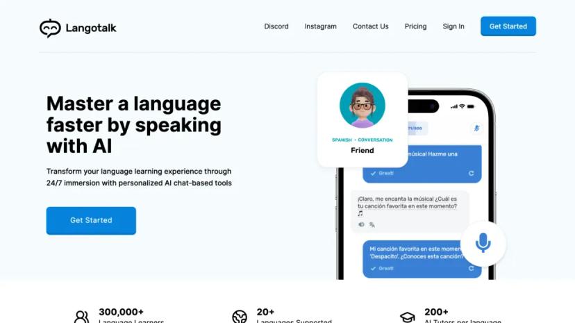 Screenshot of Master a Language Faster with AI Chat-based Tools