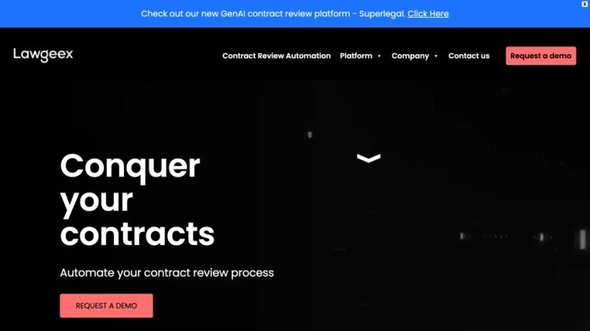 Screenshot of Automate Your Contract Review Process with Superlegal