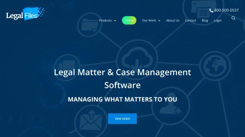 Screenshot of All-in-One Legal Case Management Software