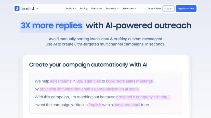 Screenshot of AI-Powered Outreach Platform for Hyper-Personalized Campaigns