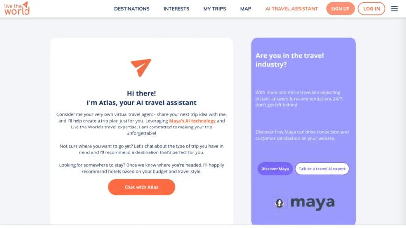 Screenshot of Your Personal AI Travel Planner