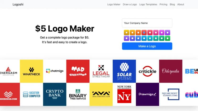 Screenshot of Logo Maker