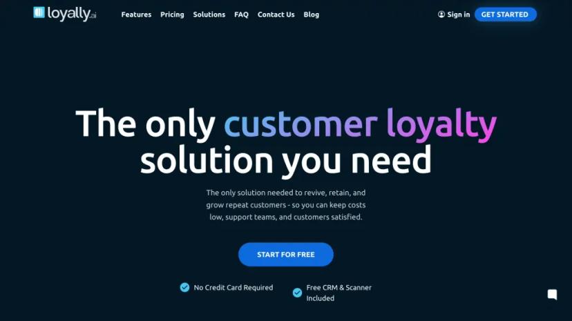 Screenshot of The Ultimate Customer Loyalty Solution