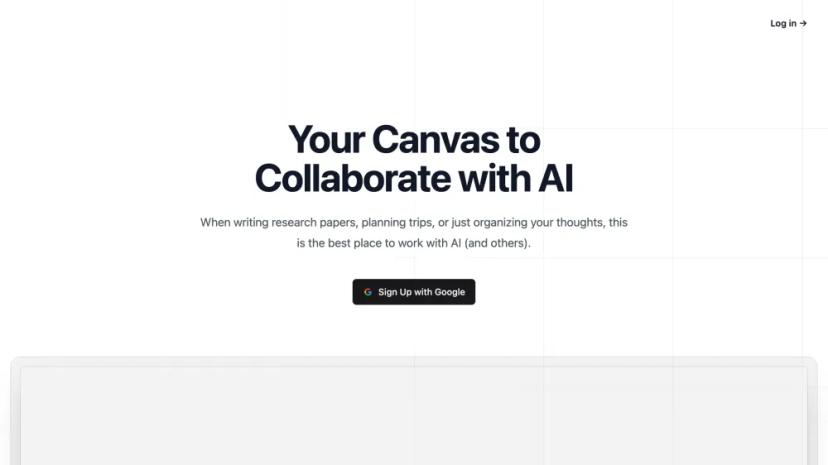 Screenshot of Your AI Collaboration Canvas