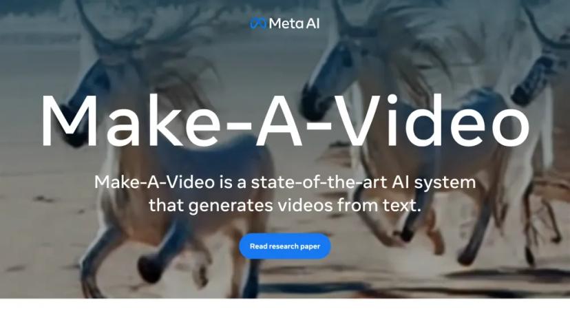 Screenshot of State-of-the-Art AI Video Generation from Text