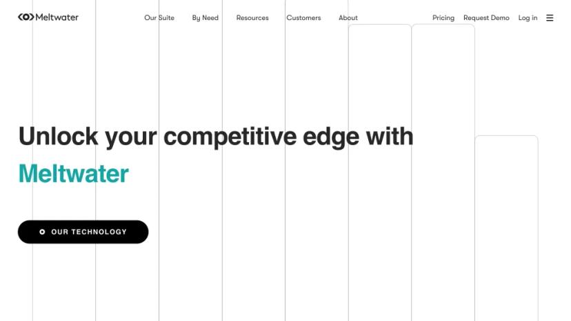 Screenshot of Unlock Your Competitive Edge with Meltwater Media Intelligence