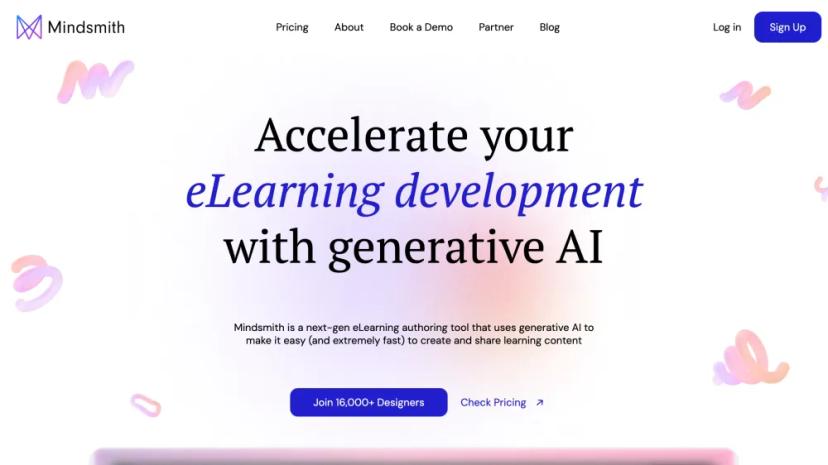 Screenshot of Next-Gen eLearning Authoring Tool Powered by Generative AI