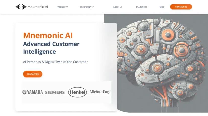 Screenshot of Advanced Customer Intelligence SaaS