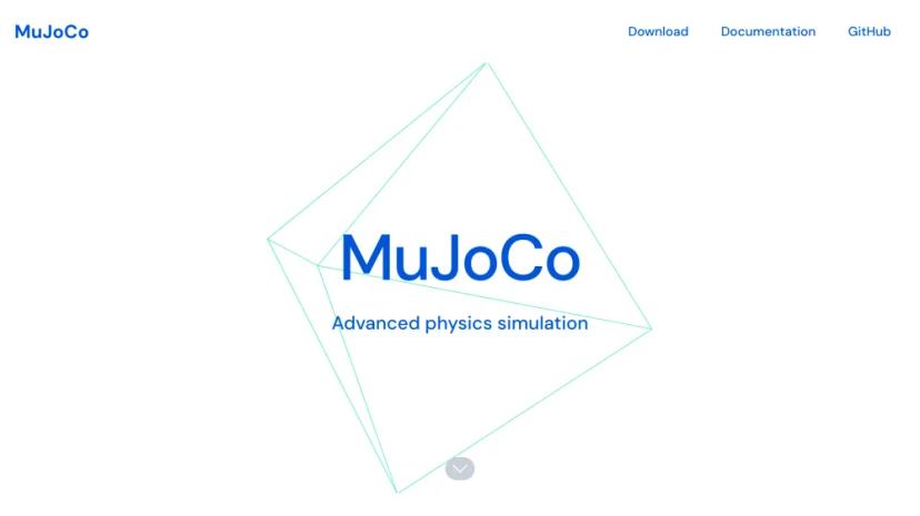 Screenshot of MuJoCo - Advanced Physics Simulation Engine