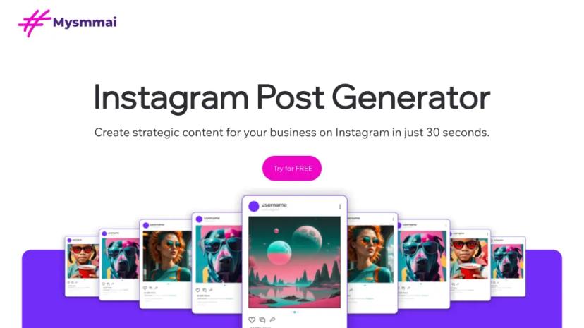 Screenshot of Strategic Instagram Post Generator