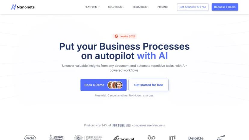 Screenshot of Put Your Business Processes on Autopilot with AI