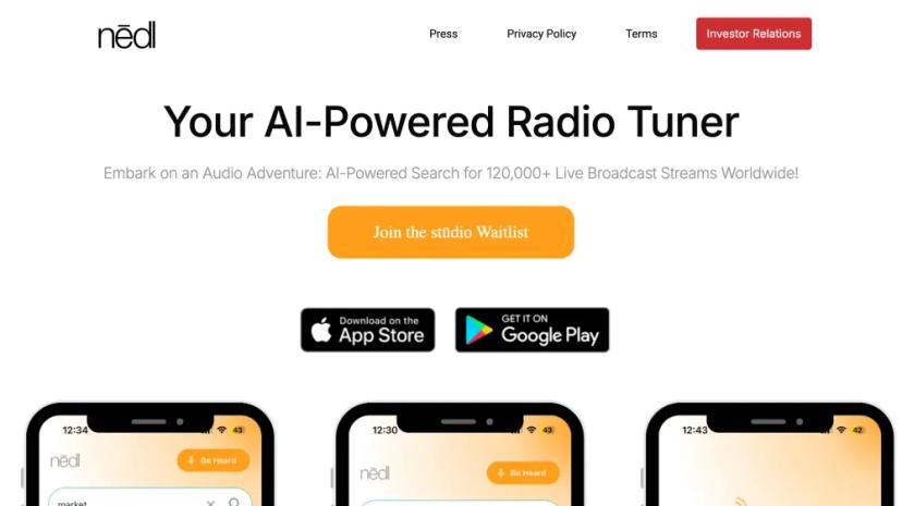 Screenshot of AI-Powered Radio Tuner