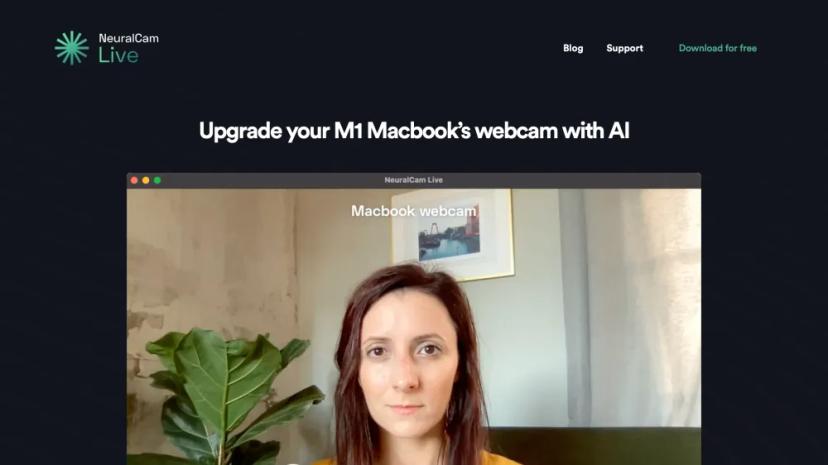 Screenshot of Upgrade Your M1 MacBook's Webcam with AI