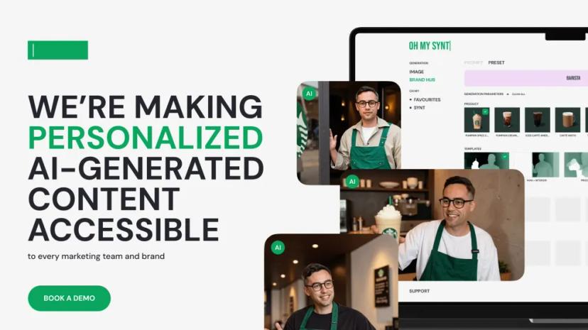 Screenshot of Create Personalized AI-Generated Content for Your Brand