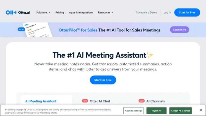 Screenshot of OtterPilot™ for Sales