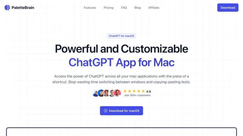 Screenshot of ChatGPT for macOS - Empower Your Mac with ChatGPT Capabilities