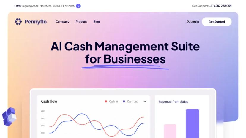 Screenshot of Unified Cash Flow Management for Businesses