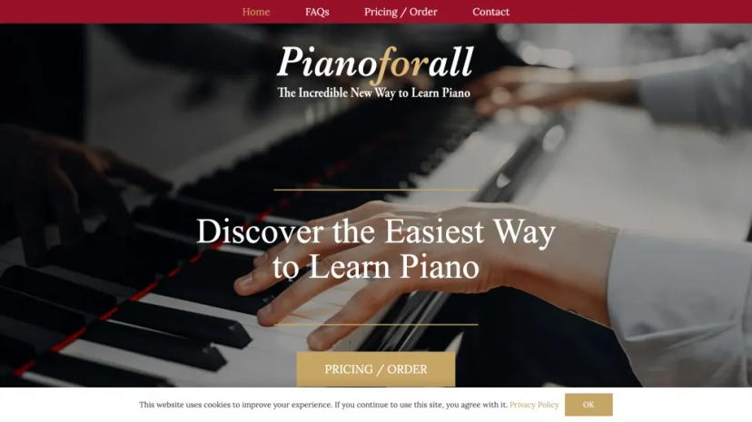 Screenshot of PianoForAll - A Revolutionary Way to Learn Piano