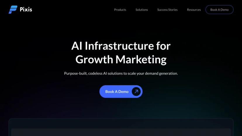 Screenshot of AI INFRASTRUCTURE FOR GROWTH MARKETING