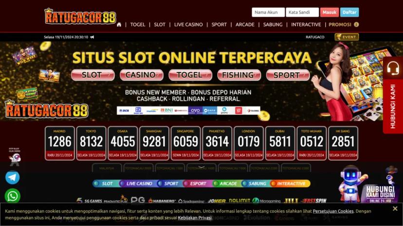 Screenshot of Ratubangsa - Judi Online Terpercaya