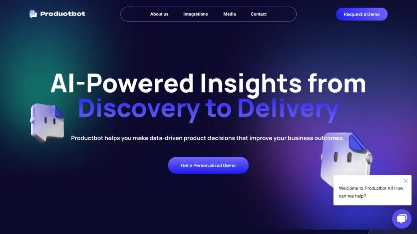 Screenshot of AI-Powered Product Discovery and Customer Feedback Solution