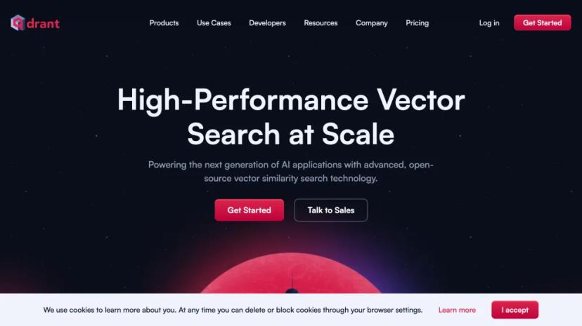 Screenshot of High-Performance Vector Search at Scale