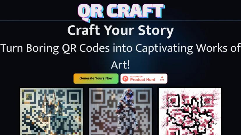 Screenshot of Turn Boring QR Codes into Captivating Works of Art