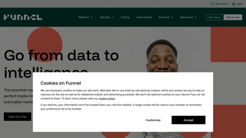 Screenshot of Funnel Marketing Intelligence: Transform Your Data into Actionable Insights