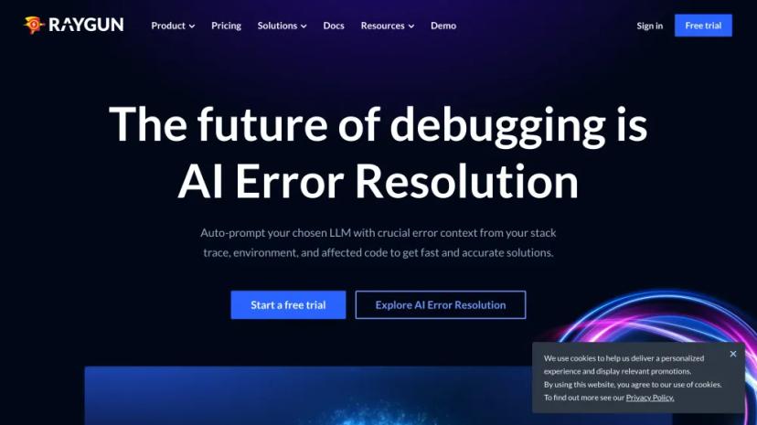 Screenshot of AI-Powered Debugging and Error Resolution