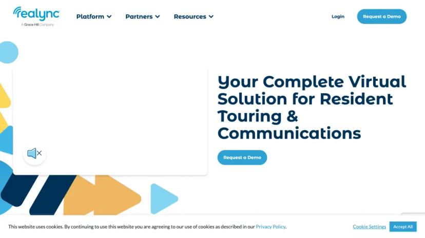 Screenshot of Your Complete Virtual Solution for Resident Touring & Communications