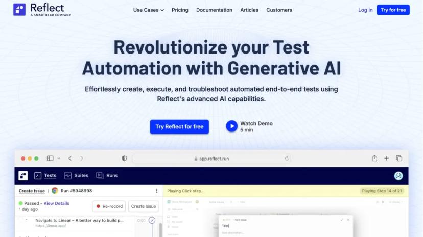 Screenshot of Revolutionize Your Test Automation with Generative AI