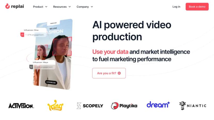 Screenshot of AI-Powered Video Production and Marketing Performance Boost