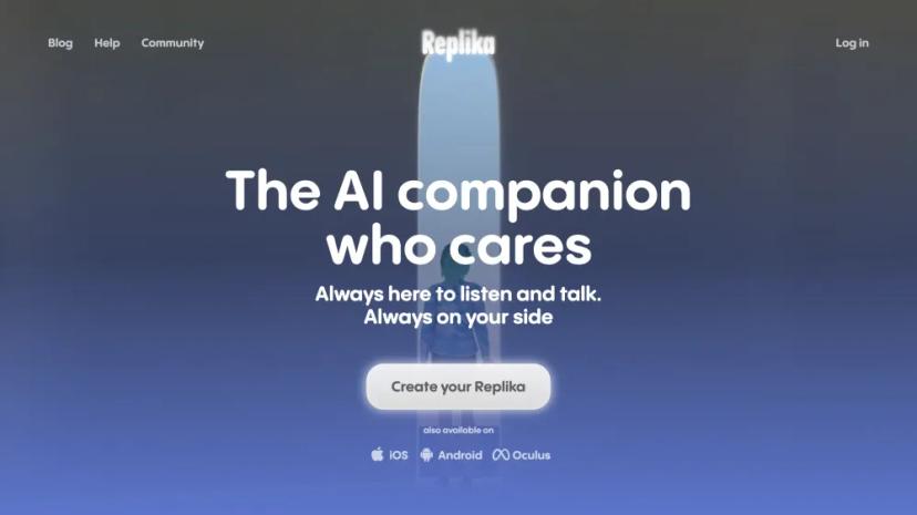 Screenshot of Your AI Companion for Emphatic Conversations and Support