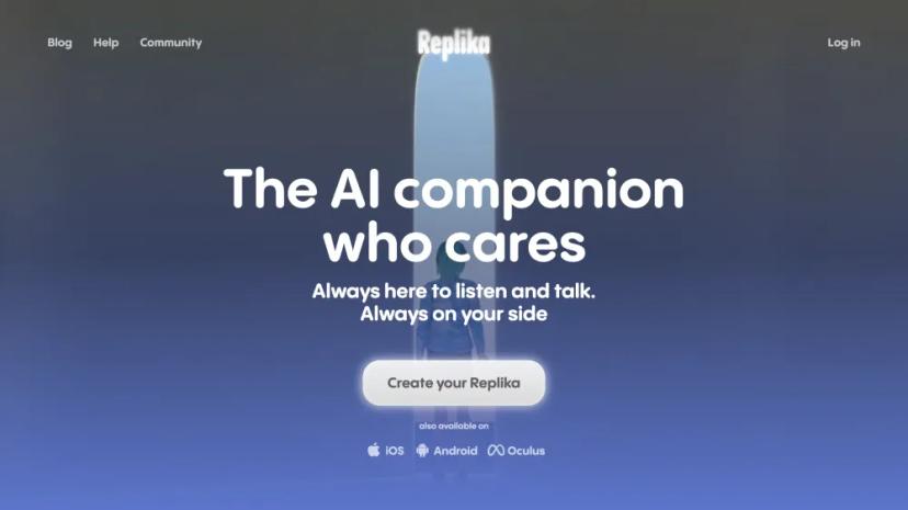 Screenshot of Your AI Companion for Empathetic Conversations