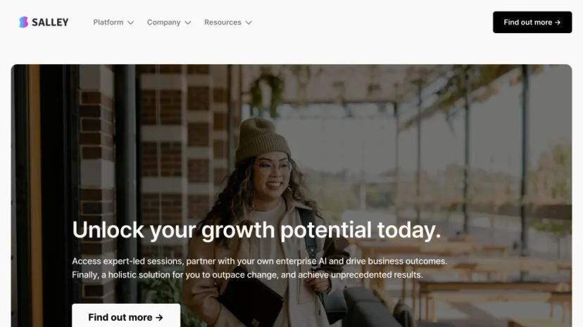 Screenshot of Unlock Your Growth Potential with Next-Generation AI