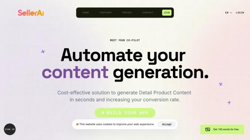 Screenshot of AI Co-Pilot: Your Intelligent Content Generation Solution