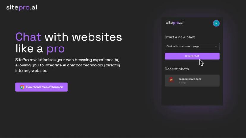 Screenshot of Enhance Your Web Browsing Experience with AI Chatbot Technology